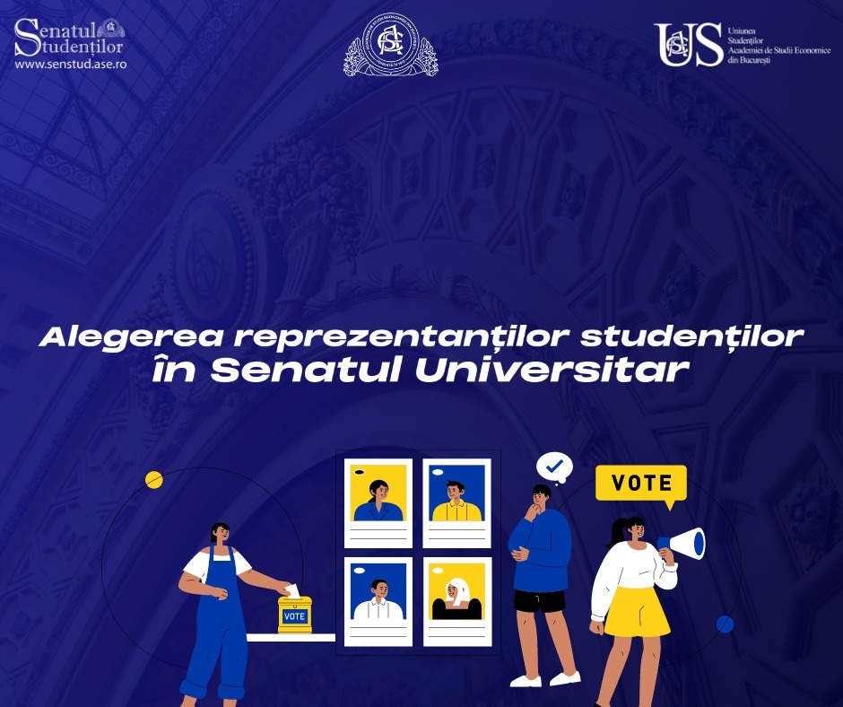 Alegerea Studenților Reprezentanți în Senatul Universitar