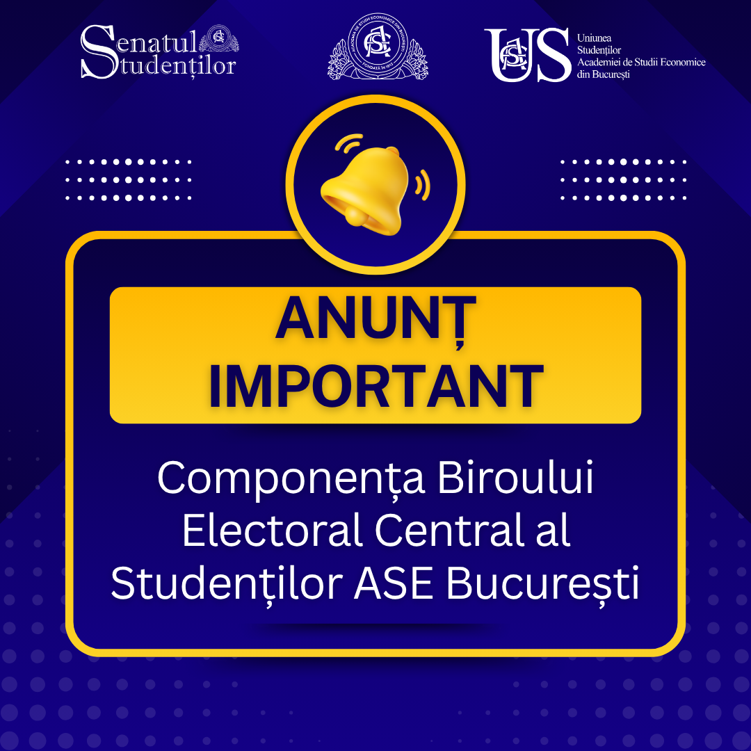Componența Biroului Electoral Central al Studenților ASE București