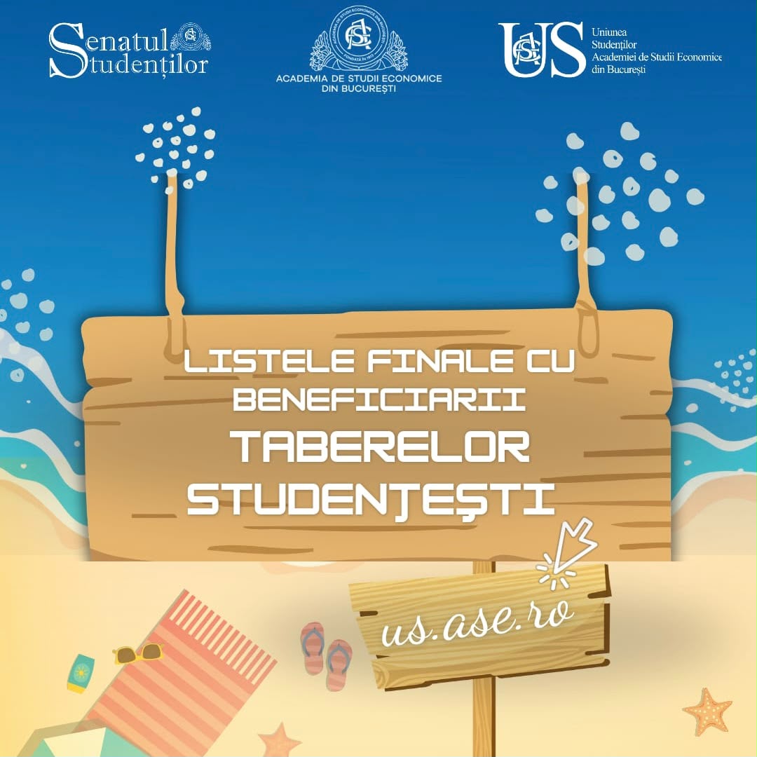 Listele finale cu beneficiarii Taberelor Studențești 2026